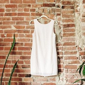 Pink Polka Dot Sheath Dress